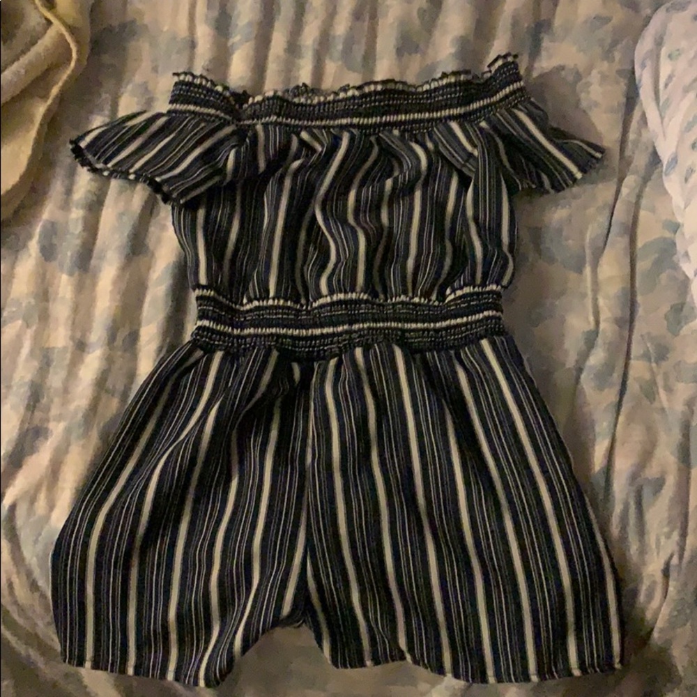 Off the shoulder romper